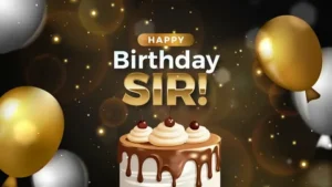 Happy Birthday Wishes for Sir